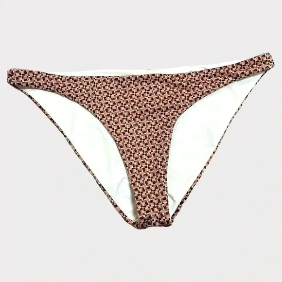 L Space Camacho Bikini Bottoms Beachwear in Shimmer Size XL - Picture 4 of 7